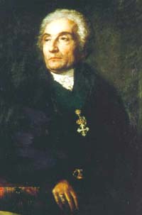 A portrait of Joseph de Maistre